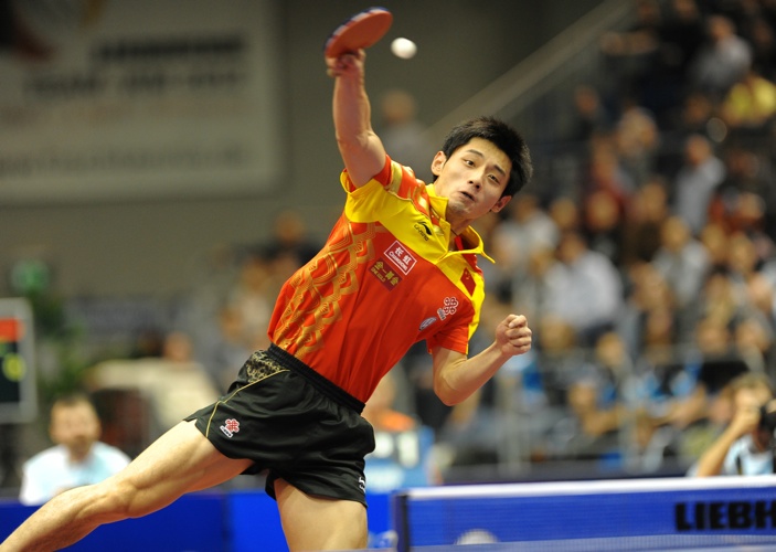 Nr. 3: Zhang Jike (© Roscher)